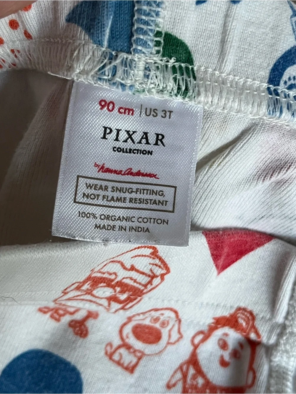 Hanna X Pixar Pajamas Multicolor Pixar Characters